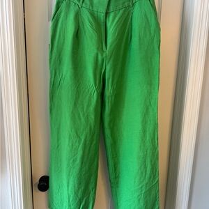 LOFT Bright Green Trousers